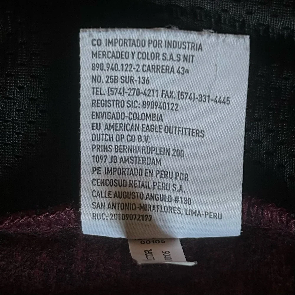 American Eagle Men’s Medium Burgundy Flex Tech Athletic Shorts Modern Utility - Picture 6 of 9